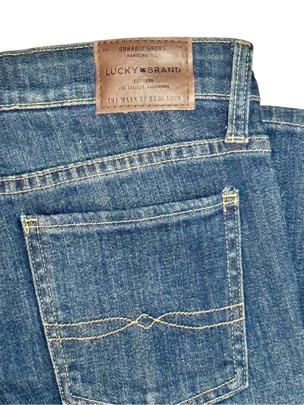 Lucky Brand Sweet Boot Cut Jeans Size 25 Medium Wash Stretch Denim - Picture 5 of 5